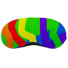 Rainbow Abstraction Sleeping Masks by Valentinaart