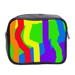 Rainbow abstraction Mini Toiletries Bag 2-Side Back