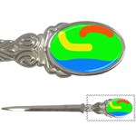 Rainbow abstraction Letter Openers Front