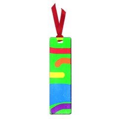 Rainbow Abstraction Small Book Marks by Valentinaart