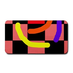 Multicolor Abstraction Medium Bar Mats by Valentinaart