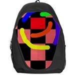 Multicolor abstraction Backpack Bag Front