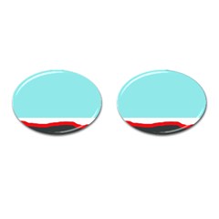 Simple Decorative Design Cufflinks (oval) by Valentinaart