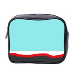 Simple decorative design Mini Toiletries Bag 2-Side Front