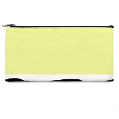 Yellow And Blue Simple Design Pencil Cases by Valentinaart