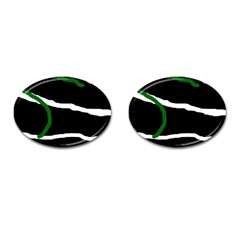 Decorative Lines Cufflinks (oval) by Valentinaart