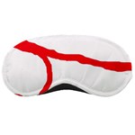 Red, black and white design Sleeping Masks Front