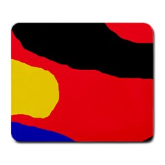 Colorful Abstraction Large Mousepads by Valentinaart