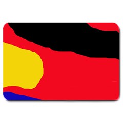 Colorful Abstraction Large Doormat 