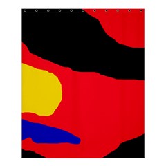 Colorful Abstraction Shower Curtain 60  X 72  (medium)  by Valentinaart