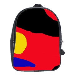 Colorful Abstraction School Bags (xl)  by Valentinaart