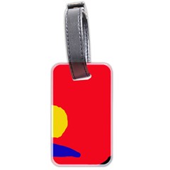 Colorful Abstraction Luggage Tags (two Sides) by Valentinaart