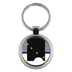 Abstract Design Key Chains (round)  by Valentinaart