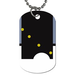 Abstract Design Dog Tag (one Side) by Valentinaart