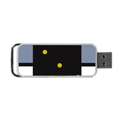 Abstract Design Portable Usb Flash (one Side) by Valentinaart