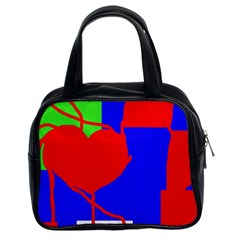 Abstract Hart Classic Handbags (2 Sides) by Valentinaart