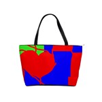 Abstract hart Shoulder Handbags Front