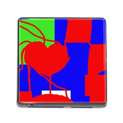 Abstract Hart Memory Card Reader (square) by Valentinaart