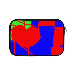 Abstract Hart Apple Ipad Mini Zipper Cases by Valentinaart