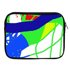 Colorful Abstraction Apple Ipad 2/3/4 Zipper Cases by Valentinaart