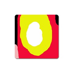 Colorful abstraction Square Magnet