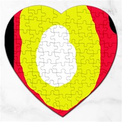 Colorful abstraction Jigsaw Puzzle (Heart)