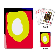 Colorful abstraction Playing Card