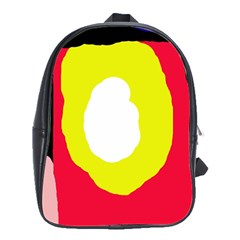 Colorful abstraction School Bags(Large) 