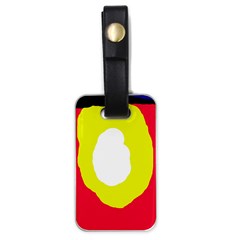 Colorful abstraction Luggage Tags (One Side) 