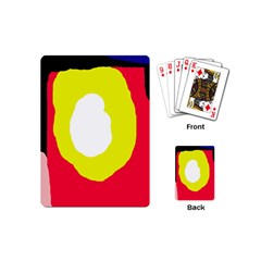 Colorful Abstraction Playing Cards (mini)  by Valentinaart