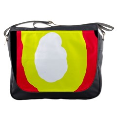 Colorful abstraction Messenger Bags