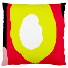 Colorful Abstraction Standard Flano Cushion Case (one Side) by Valentinaart