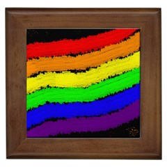 Rainbow Framed Tiles by Valentinaart