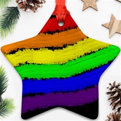 Rainbow Ornament (Star) 