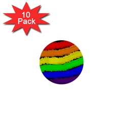 Rainbow 1  Mini Buttons (10 pack) 