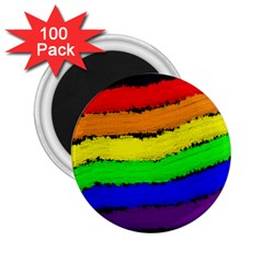 Rainbow 2.25  Magnets (100 pack) 