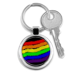 Rainbow Key Chains (Round) 