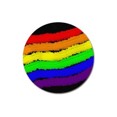 Rainbow Magnet 3  (round) by Valentinaart