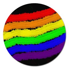 Rainbow Magnet 5  (Round)