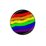 Rainbow Hat Clip Ball Marker (4 pack) Front