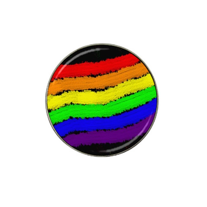 Rainbow Hat Clip Ball Marker (4 pack)