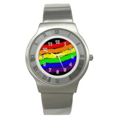 Rainbow Stainless Steel Watch