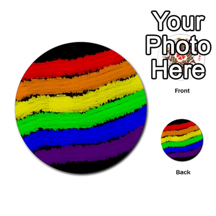 Rainbow Multi-purpose Cards (Round) 