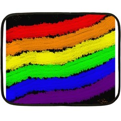 Rainbow Fleece Blanket (Mini)