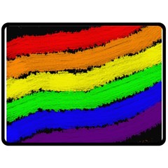 Rainbow Fleece Blanket (Large) 