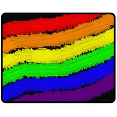 Rainbow Fleece Blanket (Medium) 