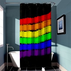 Rainbow Shower Curtain 36  x 72  (Stall) 