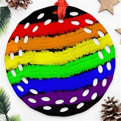 Rainbow Ornament (Round Filigree) 