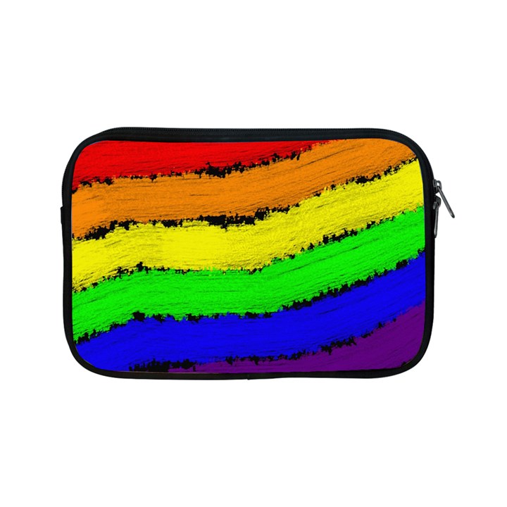 Rainbow Apple iPad Mini Zipper Cases