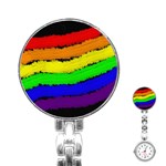 Rainbow Stainless Steel Nurses Watch Front